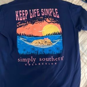 Simply Southern, Navy, Keep Life Simple